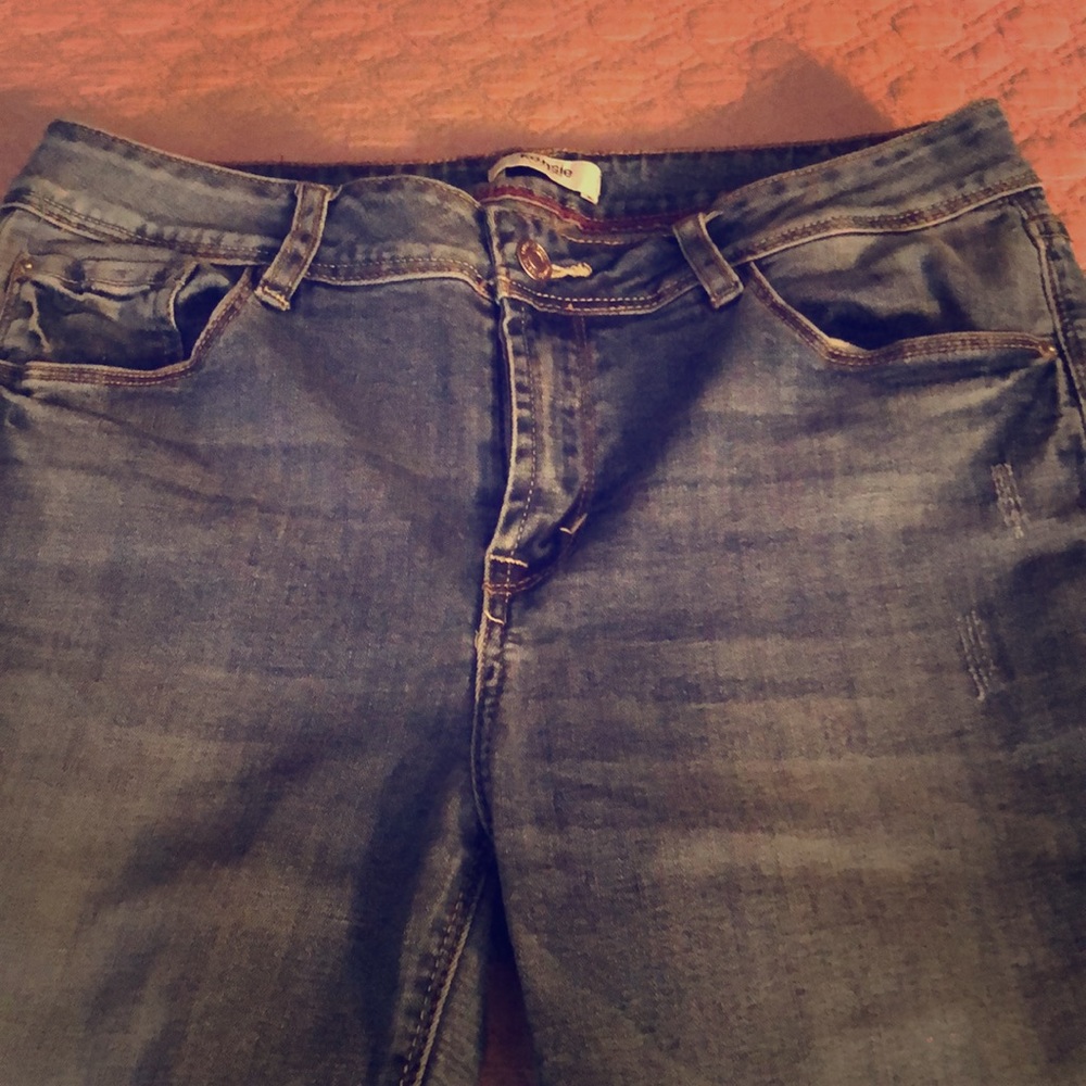 Kensie Jeans size 8x27 straight leg stretch